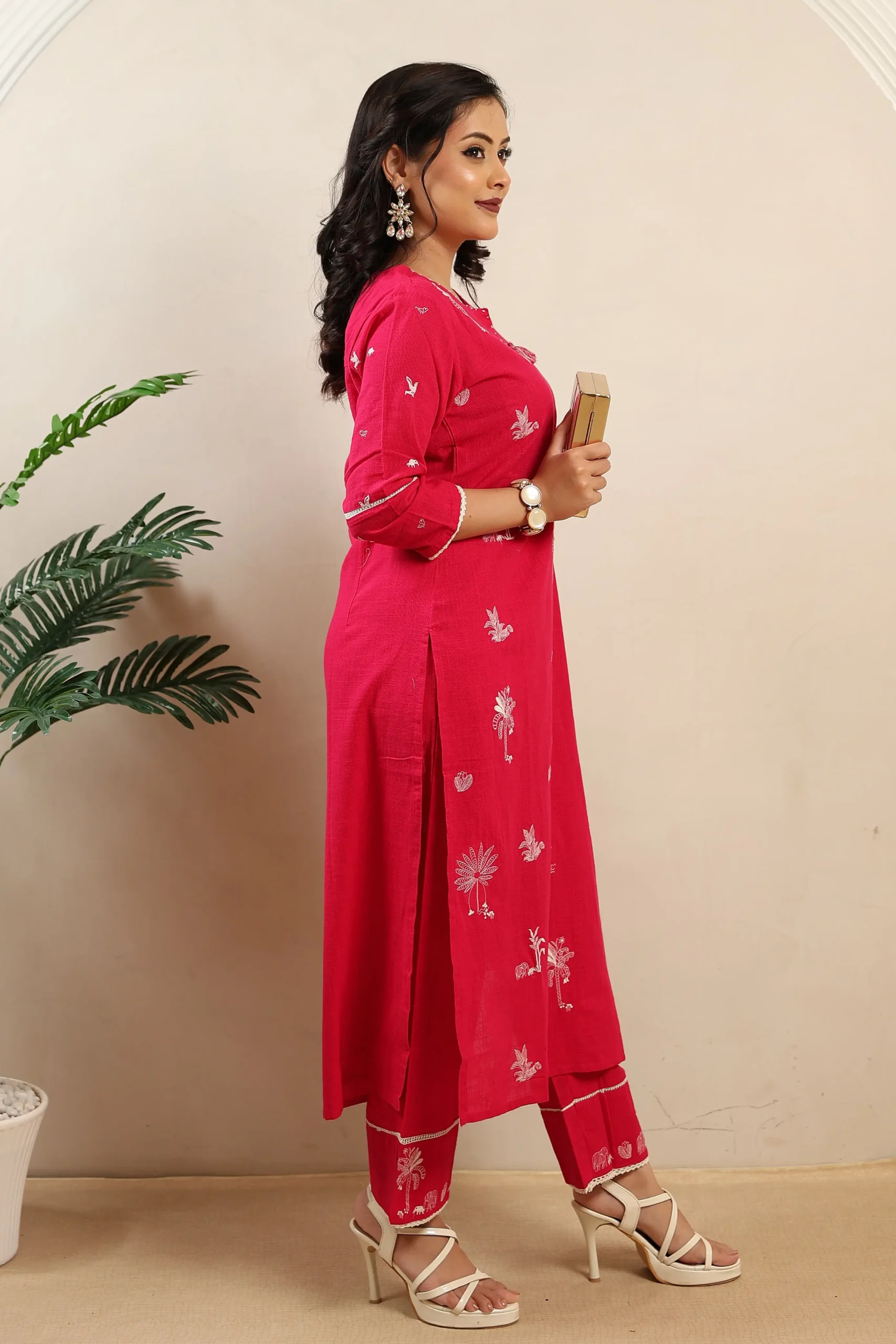 Cotton Cord Set with Thread Work - Image 3