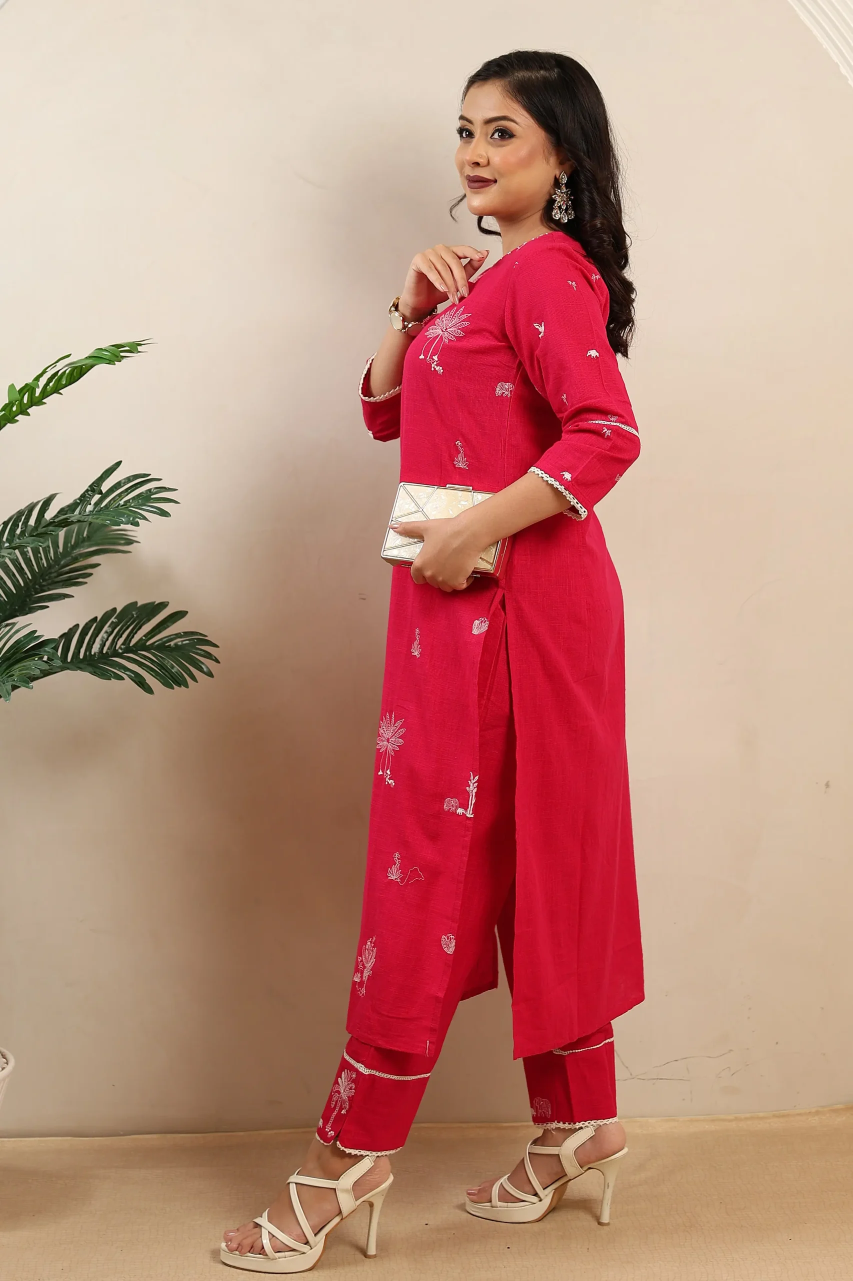 Cotton Cord Set with Thread Work - Image 4