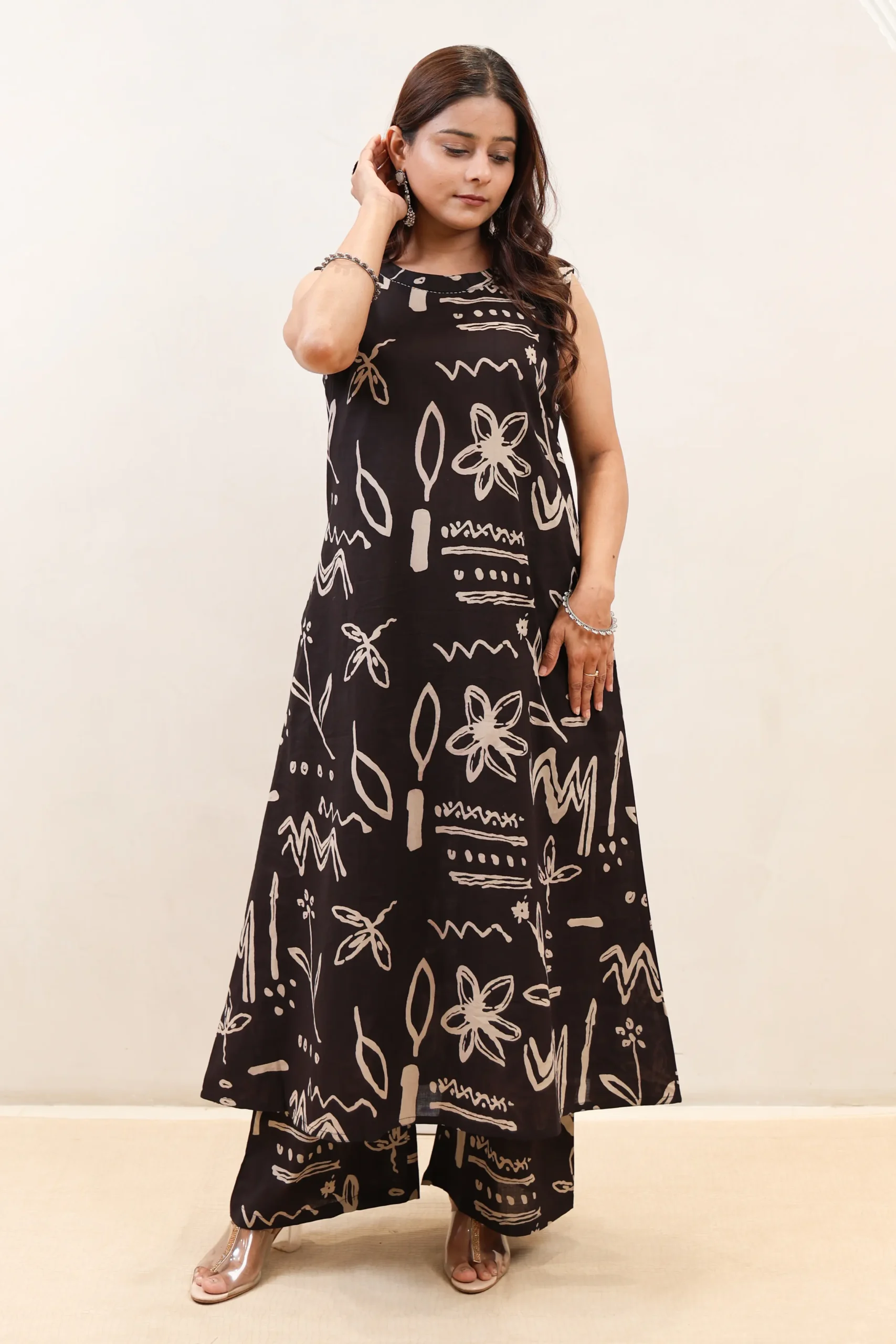 Two-Piece Cotton Suit