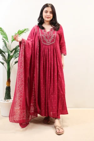 short-anaarkali-with-doori-work