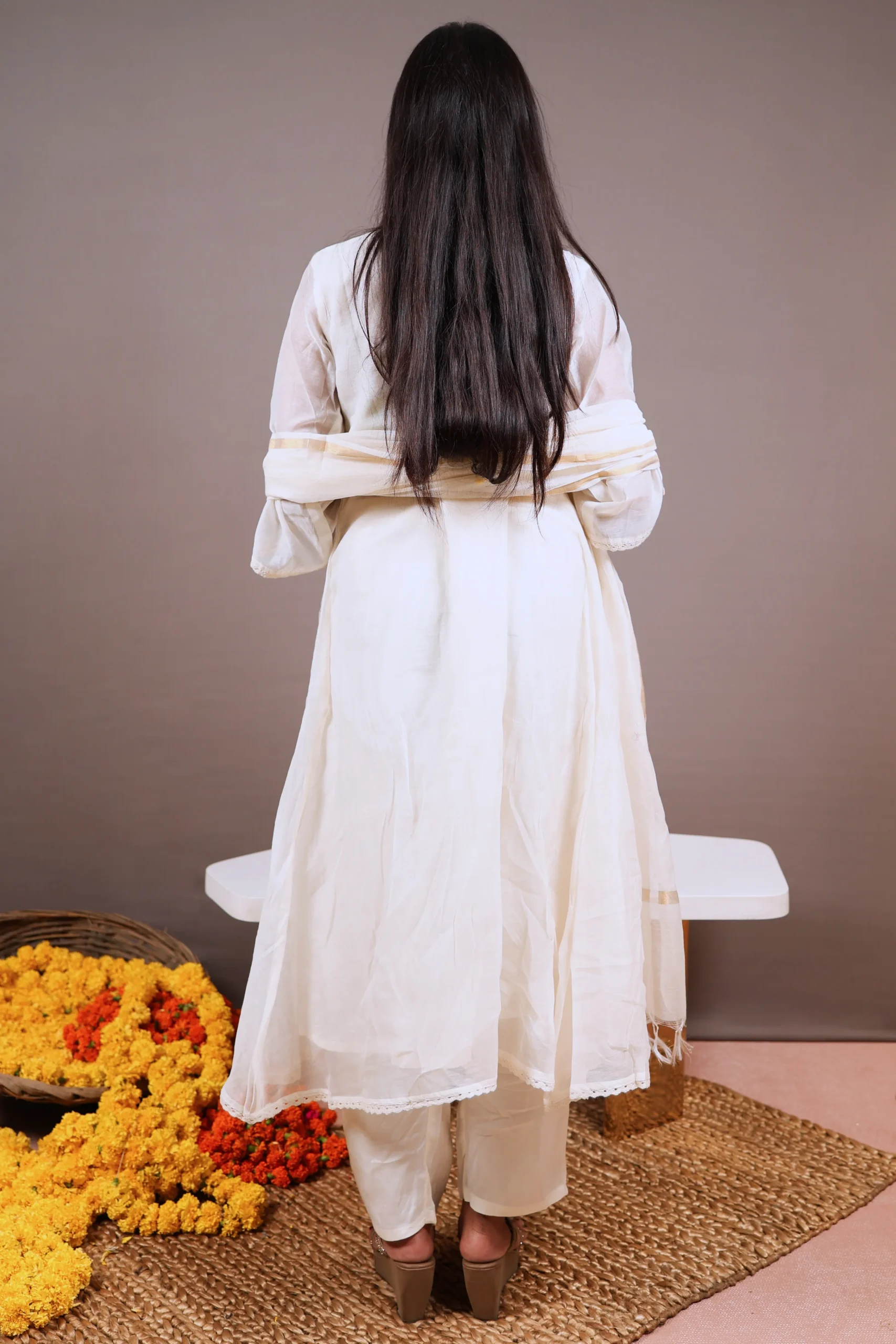 Gown with Handwork - Image 6