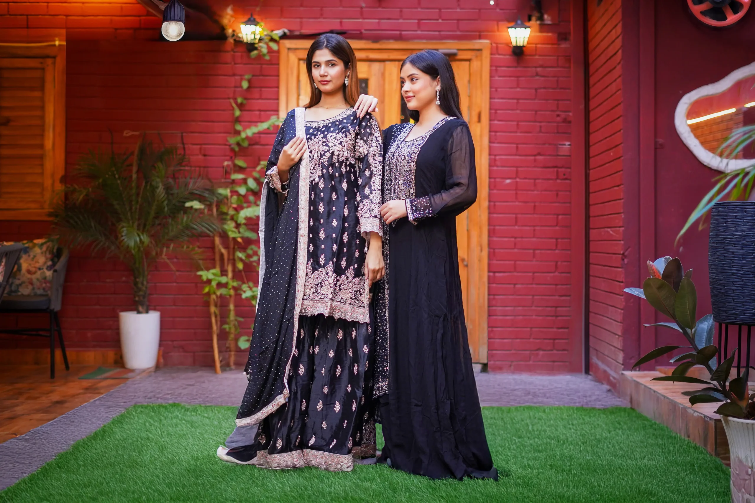 Flapper and Sharara Suit